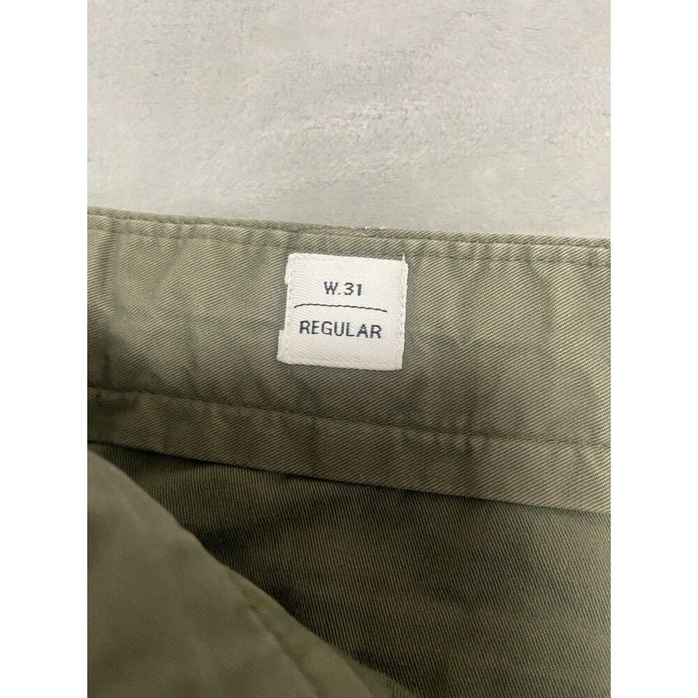 Norse Projects Aros Light Twill Chino Pants Olive Green Mens W31 Regular - Picture 12 of 16